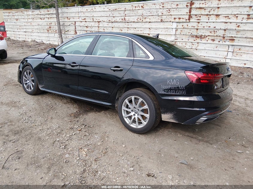 AUDI A4 2021 VIN WAUABAF43MA018679