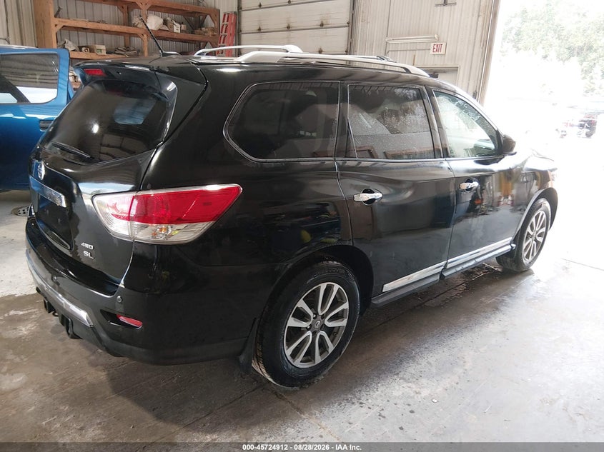 2014 NISSAN PATHFINDER auction photo 4