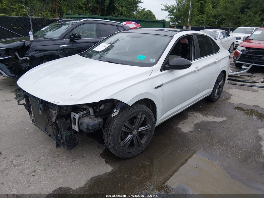 2019 Volkswagen Jetta, Front End, IAAI, VIN 3VWC57BU4KM028047 — photo 2