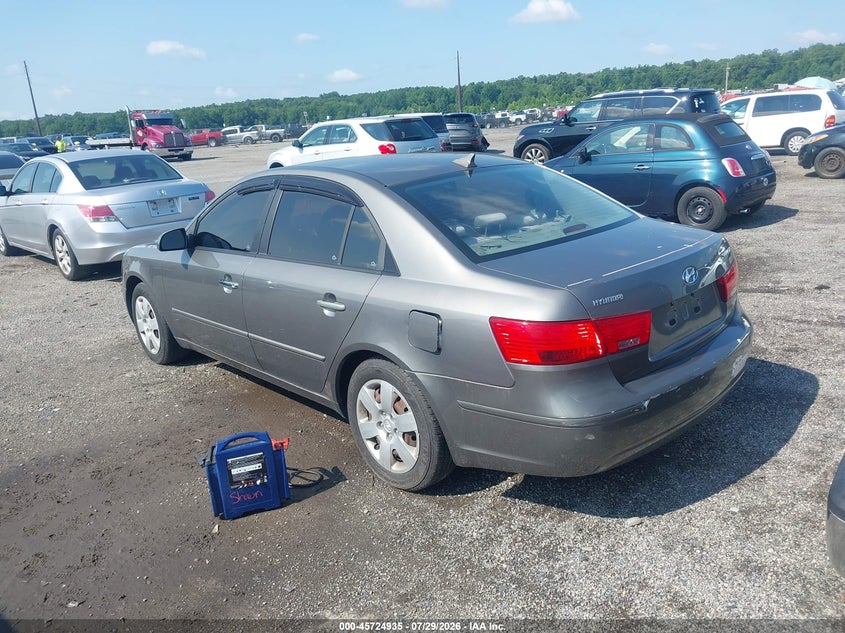 Vin: 5npet4ac2ah579669, lot: 46223634, hyundai sonata gls 20103