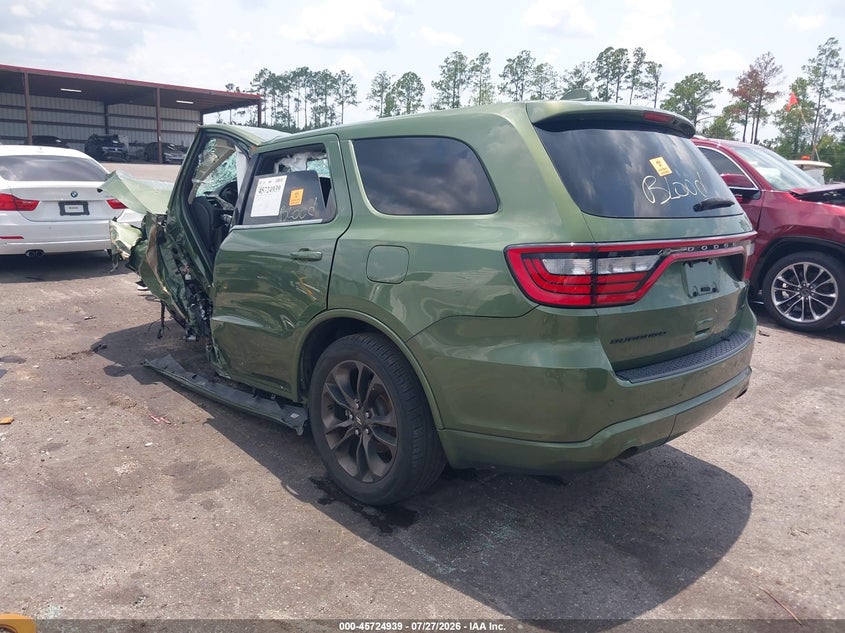 Vin: 1c4rdhdg4lc410773, lot: 46223638, dodge durango gt rwd 20203