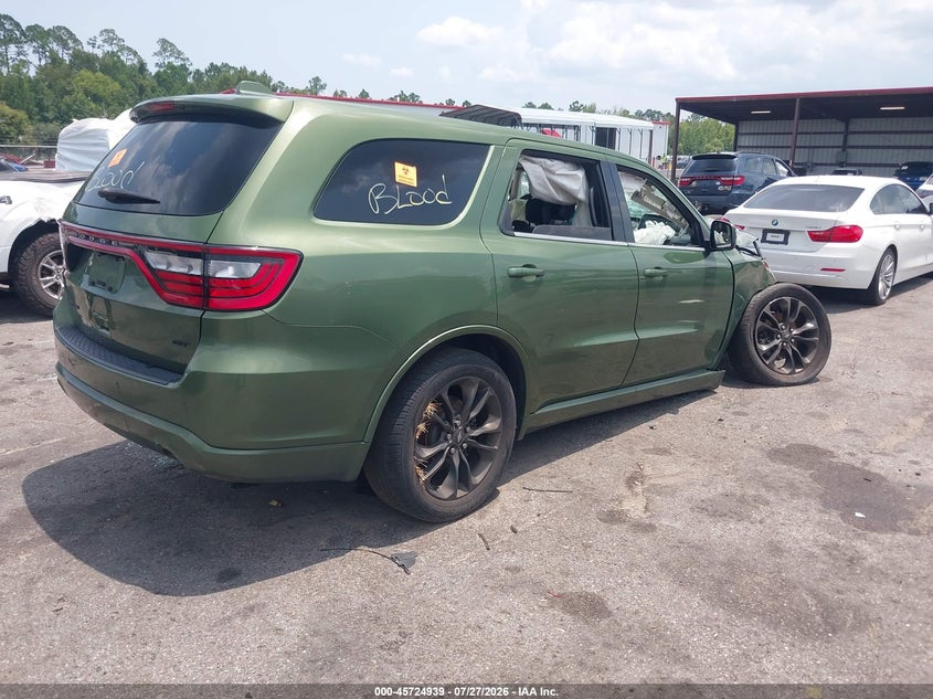 Vin: 1c4rdhdg4lc410773, lot: 46223638, dodge durango gt rwd 20204