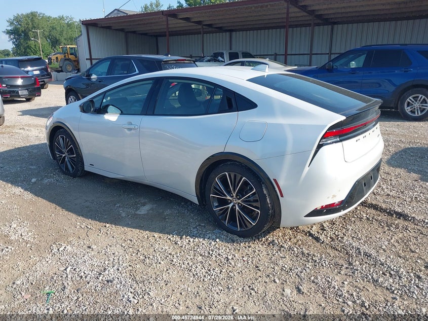 Vin: jtdadabu3s3027614, lot: 46223643, toyota prius xle awd-e 20253
