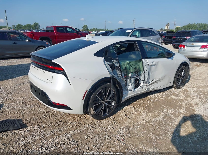 Vin: jtdadabu3s3027614, lot: 46223643, toyota prius xle awd-e 20254