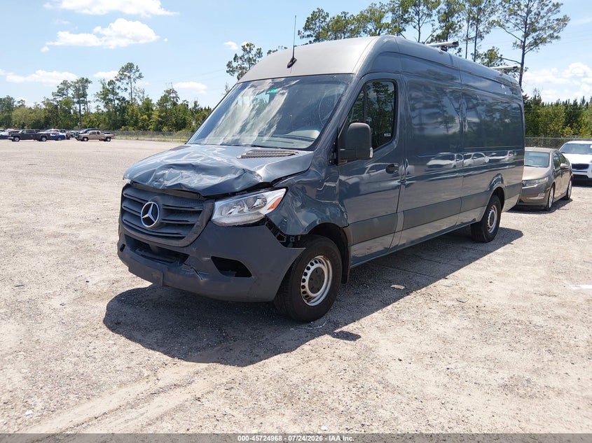 Vin: wd4pf1cd0kp151762, lot: 46223667, mercedes-benz sprinter 2500 high roof v6 20192