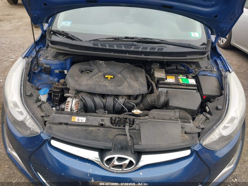 HYUNDAI ELANTRA 2015 VIN 5NPDH4AE3FH554110