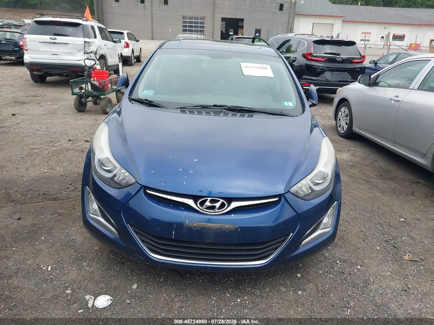 HYUNDAI ELANTRA 2015 VIN 5NPDH4AE3FH554110