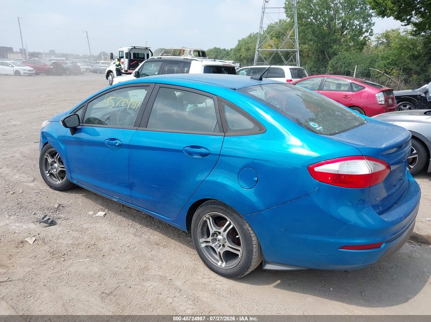 Vin: 3fadp4bj0em153692, lot: 46223686, ford fiesta se 20143