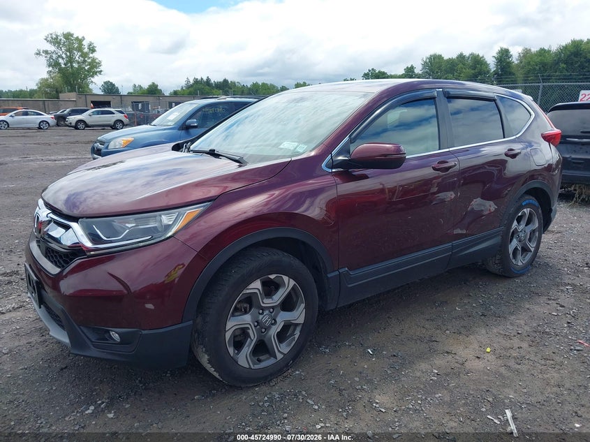 Vin: 2hkrw2h58kh623485, lot: 46223689, honda cr-v ex 20192
