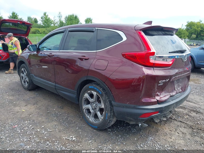 Vin: 2hkrw2h58kh623485, lot: 46223689, honda cr-v ex 20193