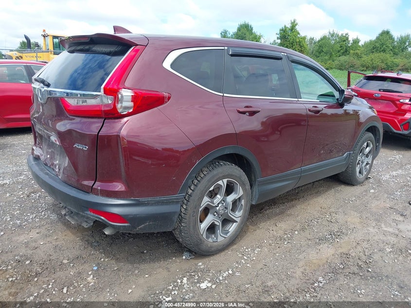 Vin: 2hkrw2h58kh623485, lot: 46223689, honda cr-v ex 20194