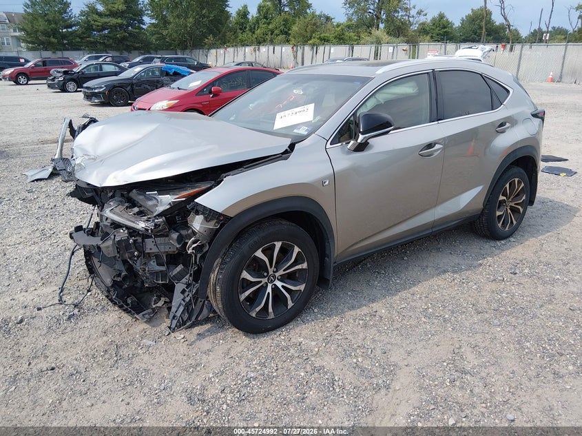 Vin: jtjbarbz7f2022979, lot: 46223691, lexus nx 200t f sport 20152