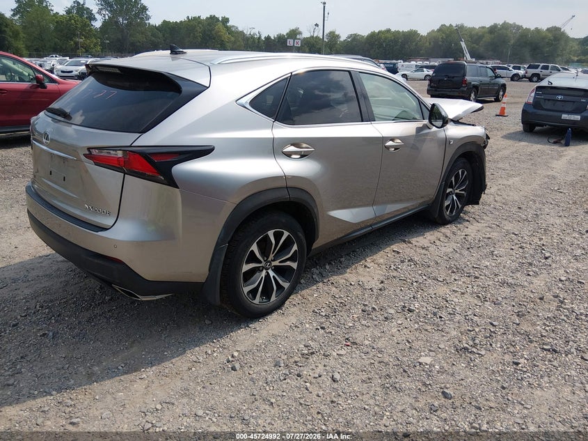 Vin: jtjbarbz7f2022979, lot: 46223691, lexus nx 200t f sport 20154