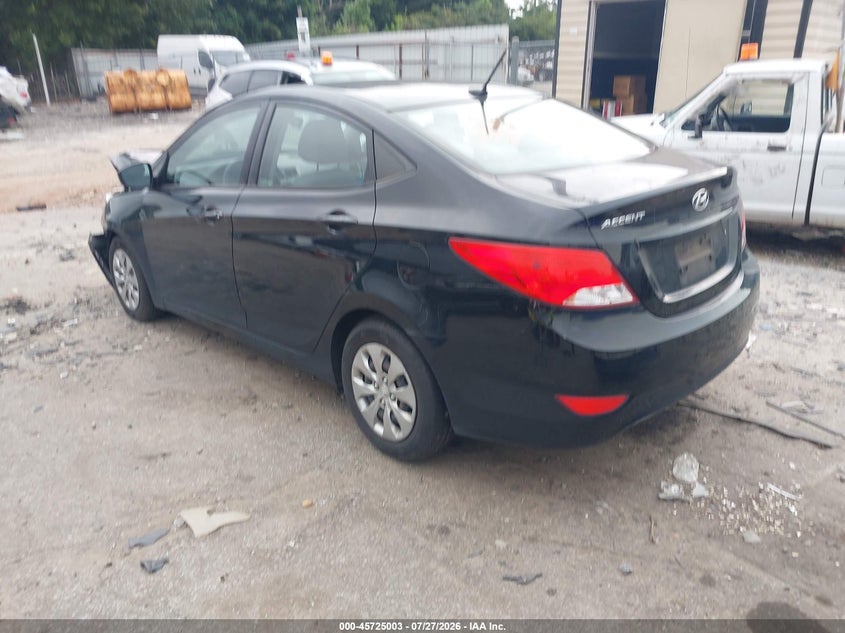 2017 HYUNDAI ACCENT auction photo 3