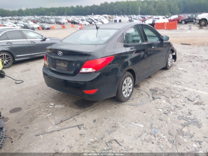 2017 HYUNDAI ACCENT auction photo 4