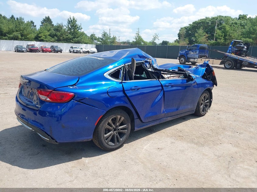 Vin: 1c3cccab2gn165622, lot: 46223702, chrysler 200 limited 20164