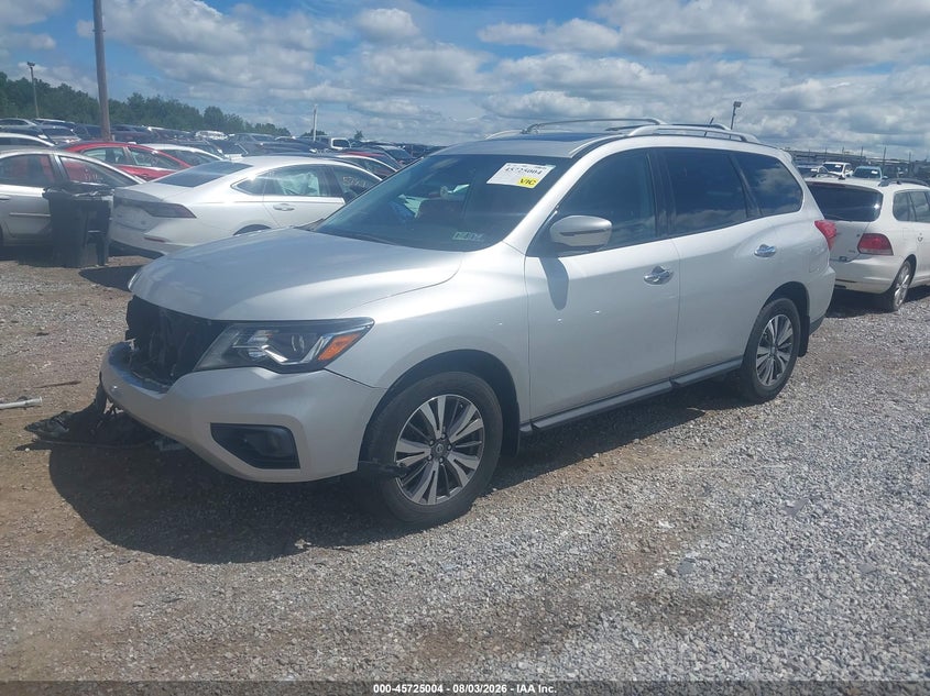 Vin: 5n1dr2mm4hc912863, lot: 46223703, nissan pathfinder sl 20172