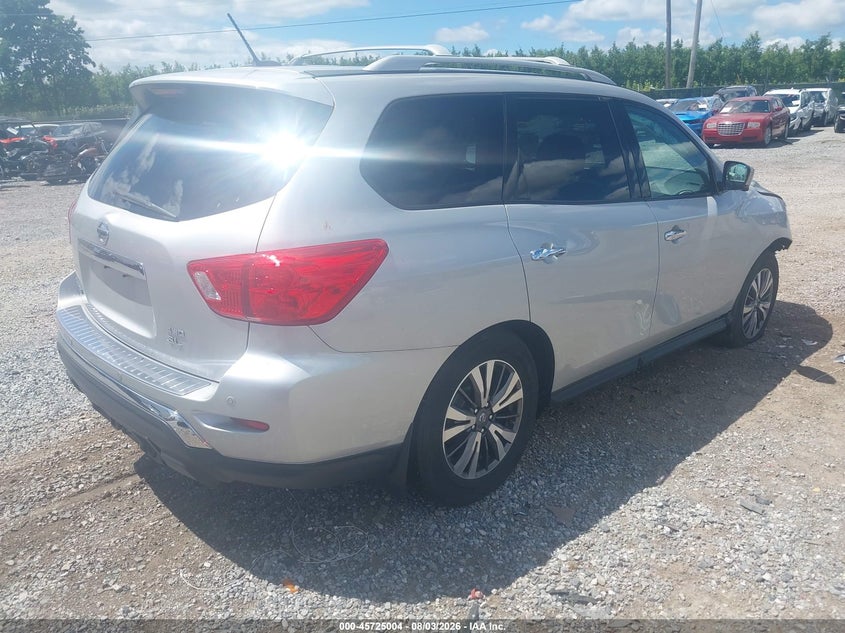 Vin: 5n1dr2mm4hc912863, lot: 46223703, nissan pathfinder sl 20174