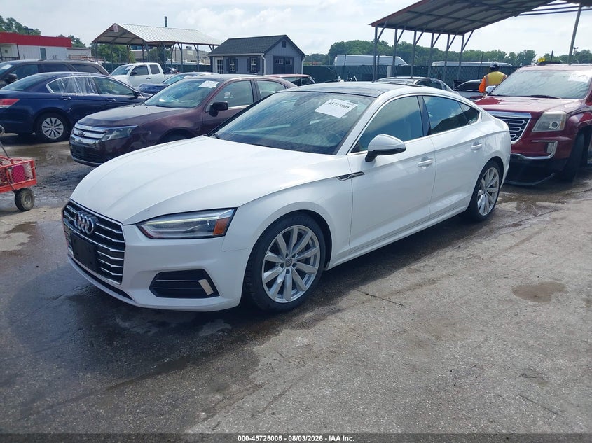 Vin: wauancf5xja103641, lot: 46223704, audi a5 2.0t premium 20182