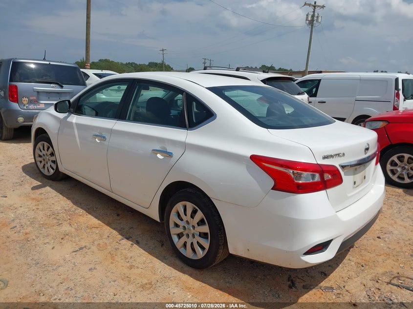 2016 NISSAN SENTRA auction photo 3
