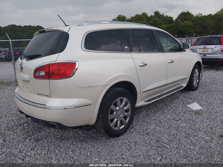 2014 BUICK ENCLAVE auction photo 4