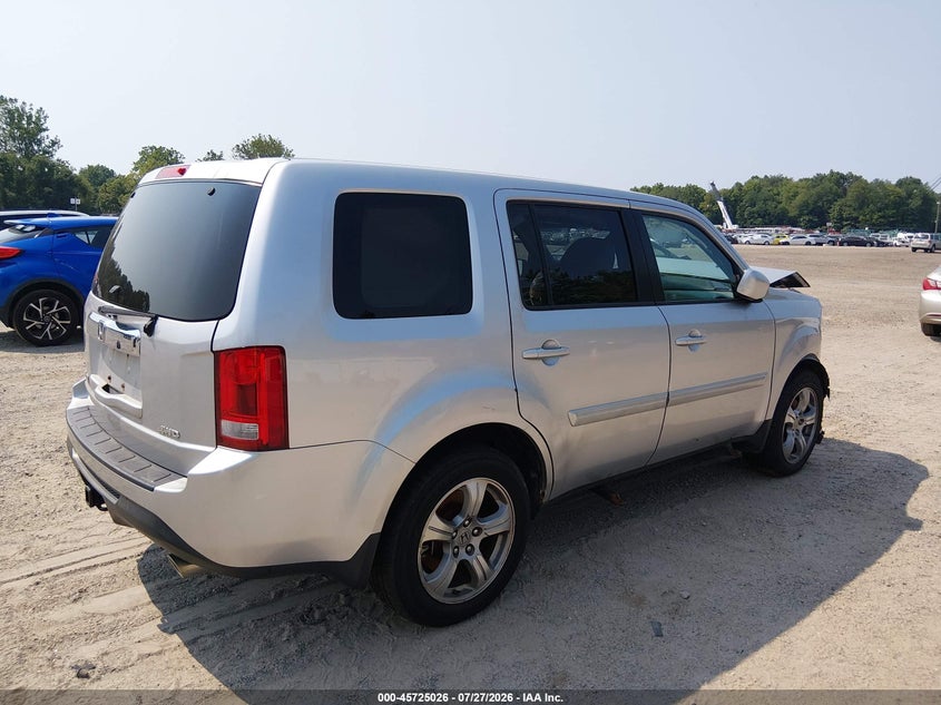 Vin: 5fnyf4h58cb070960, lot: 46223725, honda pilot ex-l 20124
