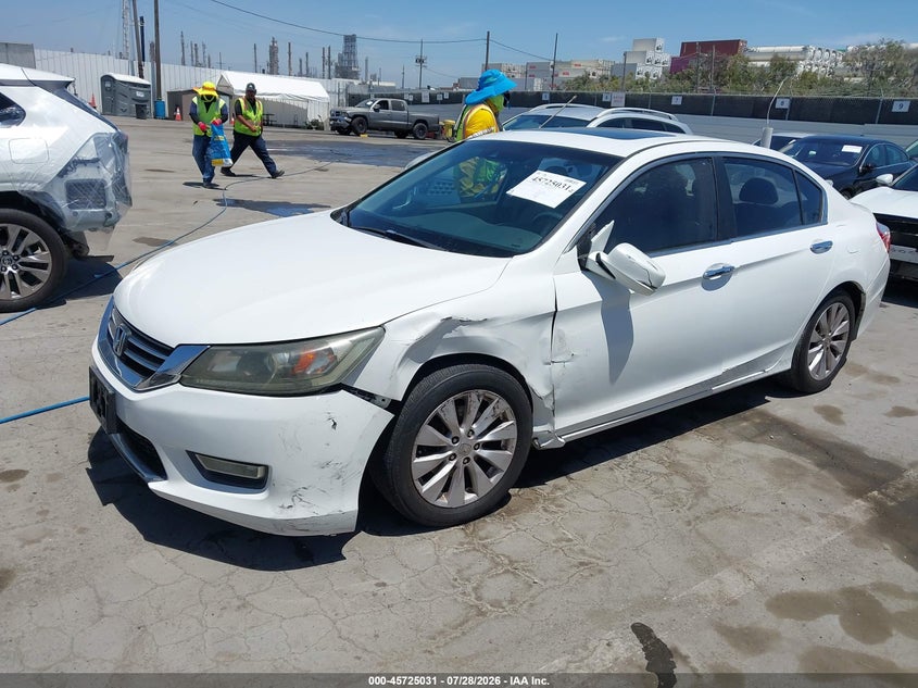 Vin: 1hgcr2f87da238179, lot: 46223730, honda accord ex-l 20132