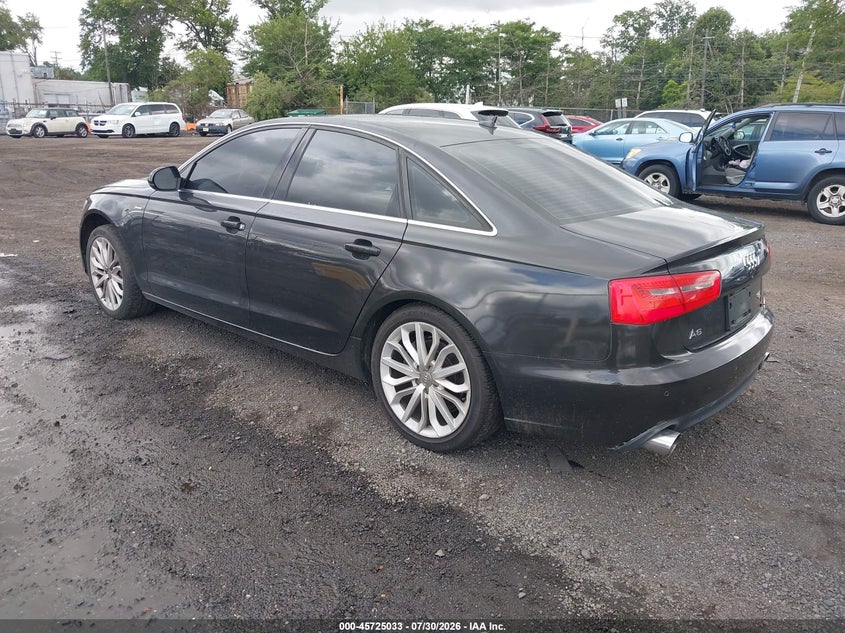 Vin: wauggafc6cn154282, lot: 46223732, audi a6 3.0t premium plus 20123