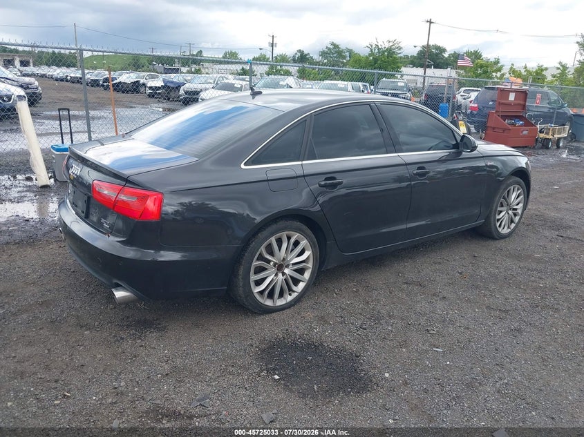 Vin: wauggafc6cn154282, lot: 46223732, audi a6 3.0t premium plus 20124