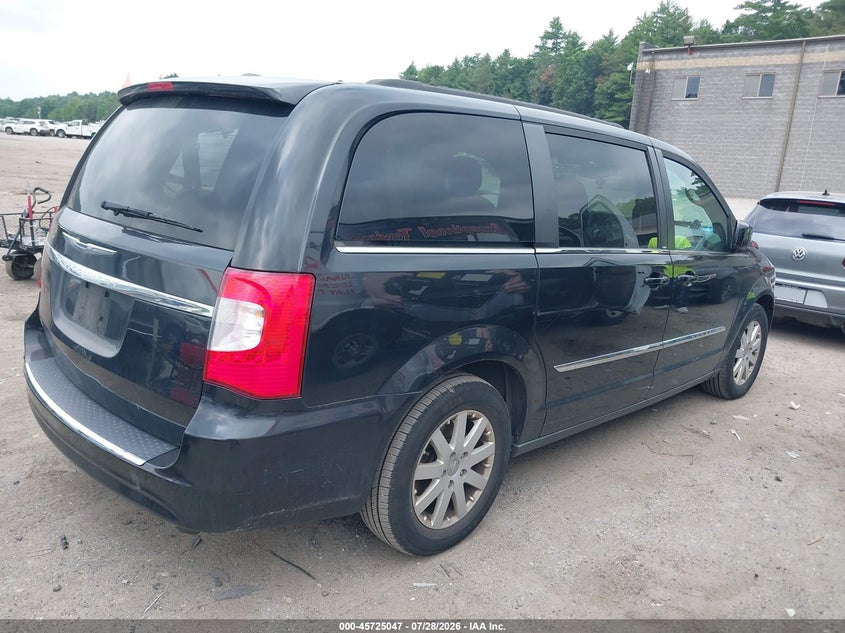 Vin: 2c4rc1bg9er113652, lot: 46223746, chrysler town & country touring 20144