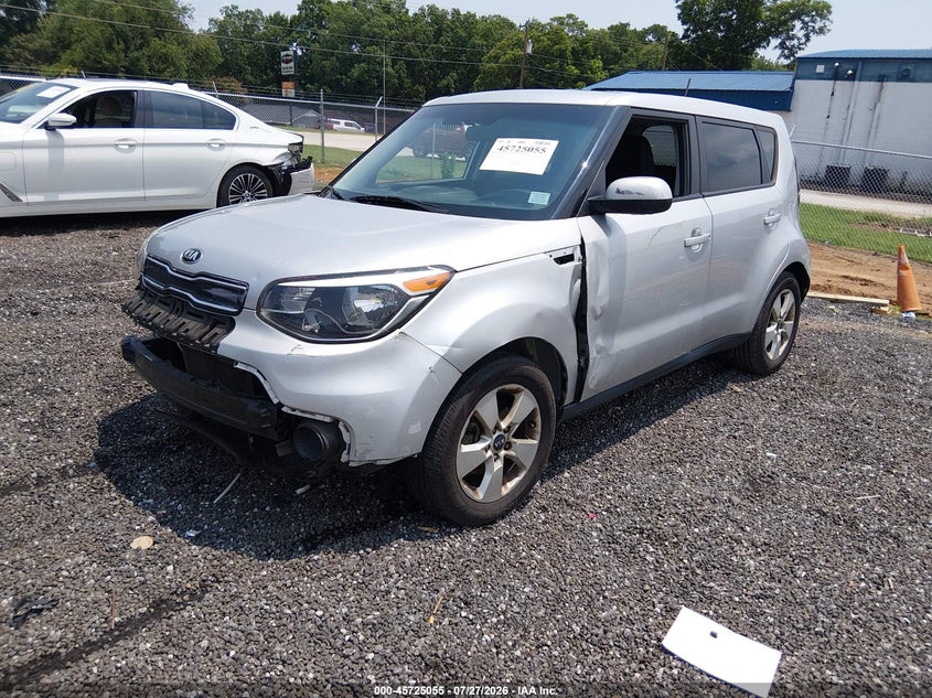 Vin: kndjn2a29j7598907, lot: 46223754, kia soul 20182