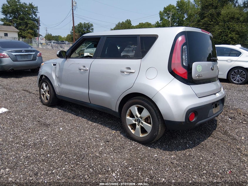 Vin: kndjn2a29j7598907, lot: 46223754, kia soul 20183