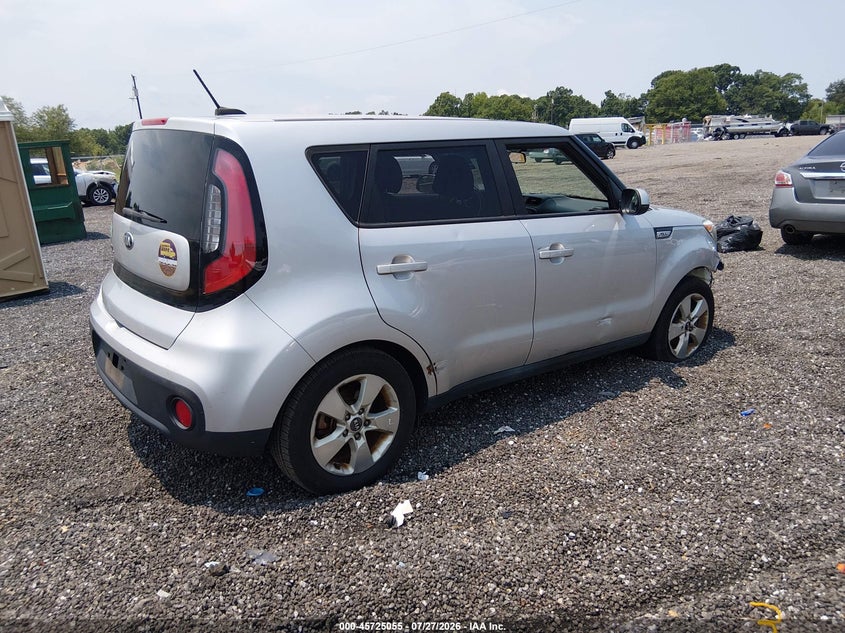 Vin: kndjn2a29j7598907, lot: 46223754, kia soul 20184