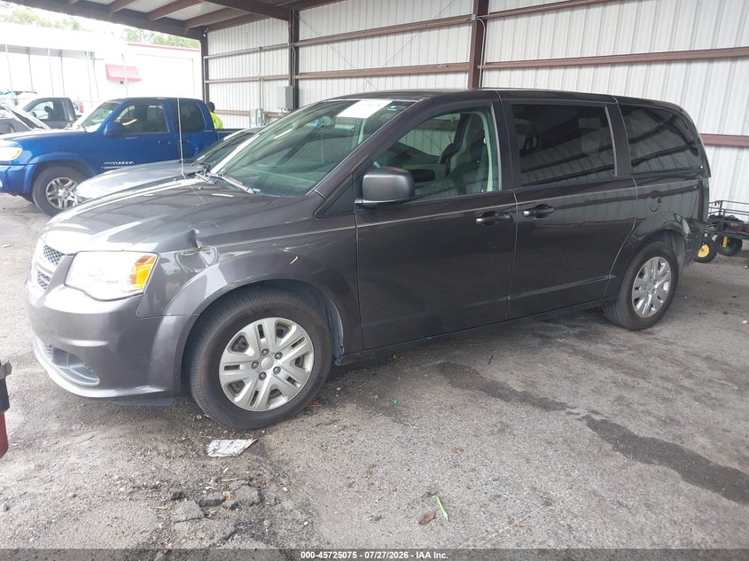 Vin: 2c4rdgbg9jr190869, lot: 46223774, dodge grand caravan se 20182