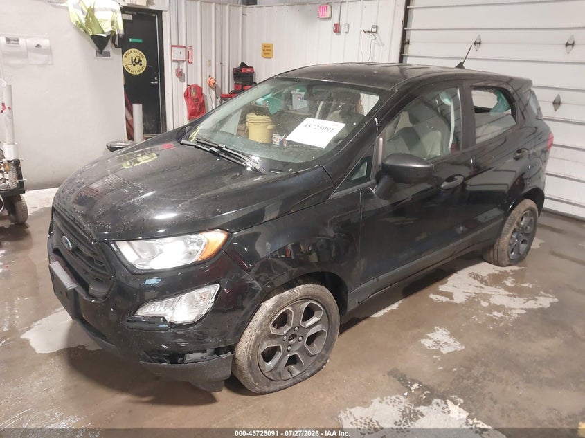 Vin: maj3s2fe4mc434521, lot: 46223790, ford ecosport s 20212