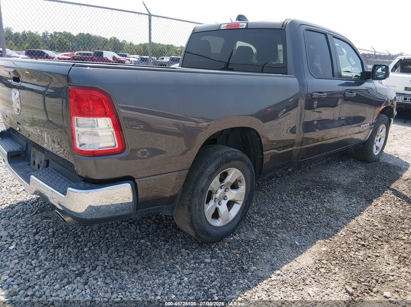 Vin: 1c6rrebt4nn273722, lot: 46223807, ram 1500 big horn  4x2 6'4 box 20224