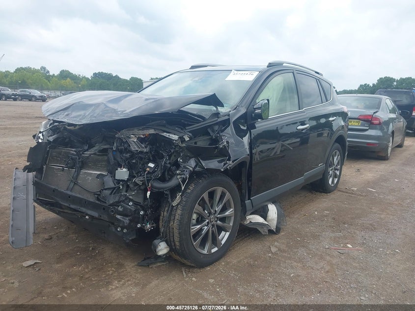 Vin: jtmdjrev5jd226164, lot: 46223825, toyota rav4 hybrid limited 20182