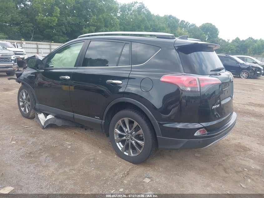 Vin: jtmdjrev5jd226164, lot: 46223825, toyota rav4 hybrid limited 20183