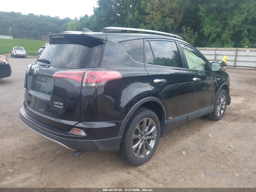 Vin: jtmdjrev5jd226164, lot: 46223825, toyota rav4 hybrid limited 20184