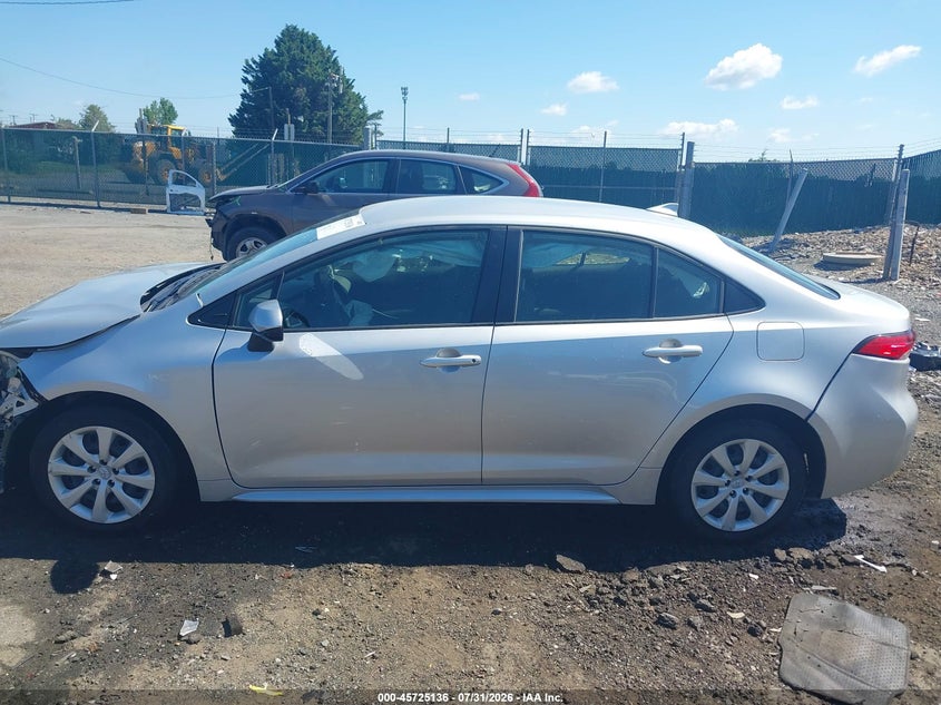 TOYOTA COROLLA 2025 VIN JTDBCMFE8S3095340