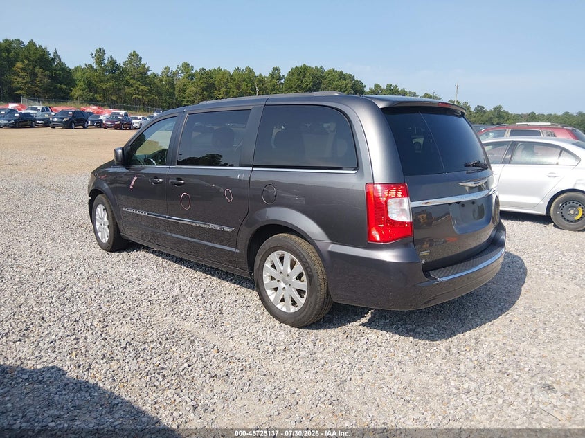 Vin: 2c4rc1bg2gr293754, lot: 46223836, chrysler town & country touring 20163