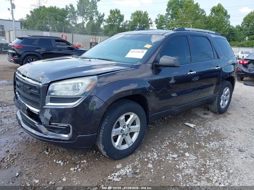 Vin: 1gkkrned8gj244723, lot: 46223838, gmc acadia sle-1 20162
