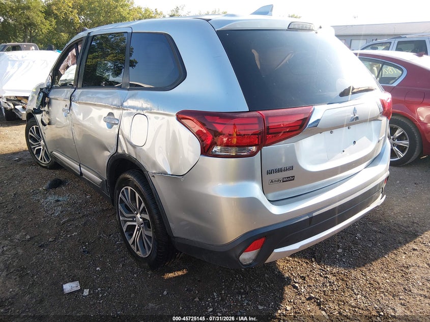 Vin: ja4ad2a36jz002789, lot: 46223844, mitsubishi outlander es 20183