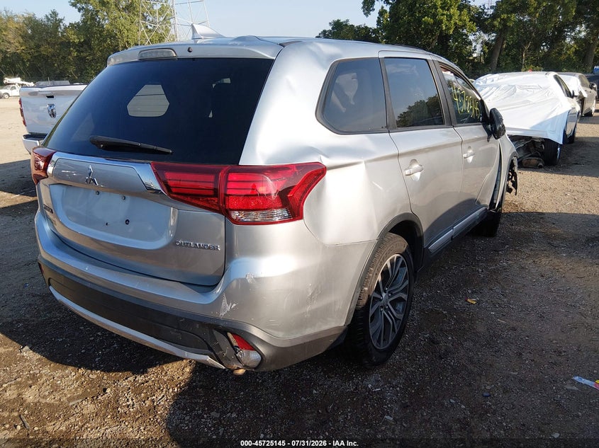Vin: ja4ad2a36jz002789, lot: 46223844, mitsubishi outlander es 20184