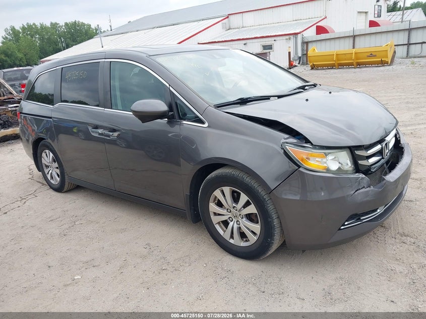 Vin: 5fnrl5h67eb045093, lot: 46223849, honda odyssey ex-l 2014 img_1