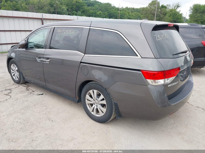Vin: 5fnrl5h67eb045093, lot: 46223849, honda odyssey ex-l 20143