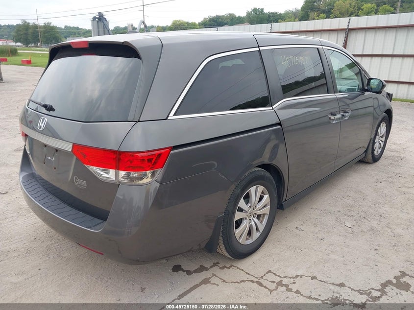 Vin: 5fnrl5h67eb045093, lot: 46223849, honda odyssey ex-l 20144