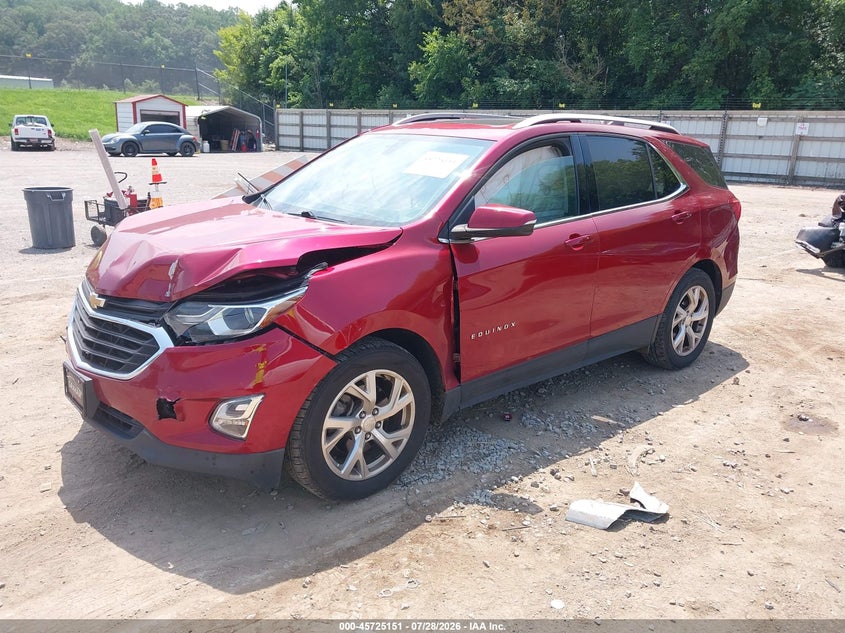 Vin: 3gnaxlex1ks563438, lot: 46223850, chevrolet equinox lt 20192