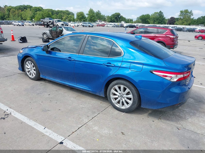Vin: 4t1c11ak3lu317120, lot: 46223873, toyota camry le 20203