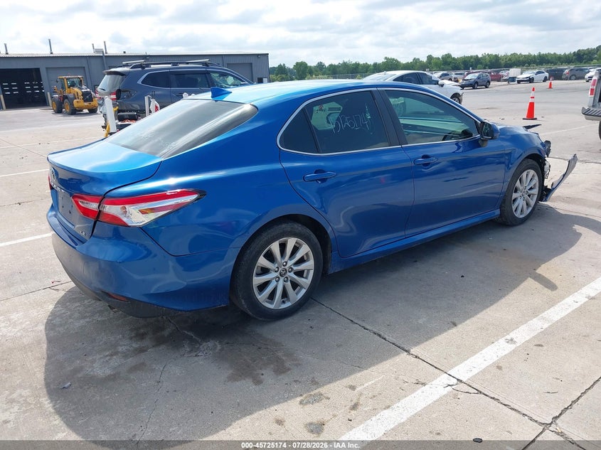 Vin: 4t1c11ak3lu317120, lot: 46223873, toyota camry le 20204